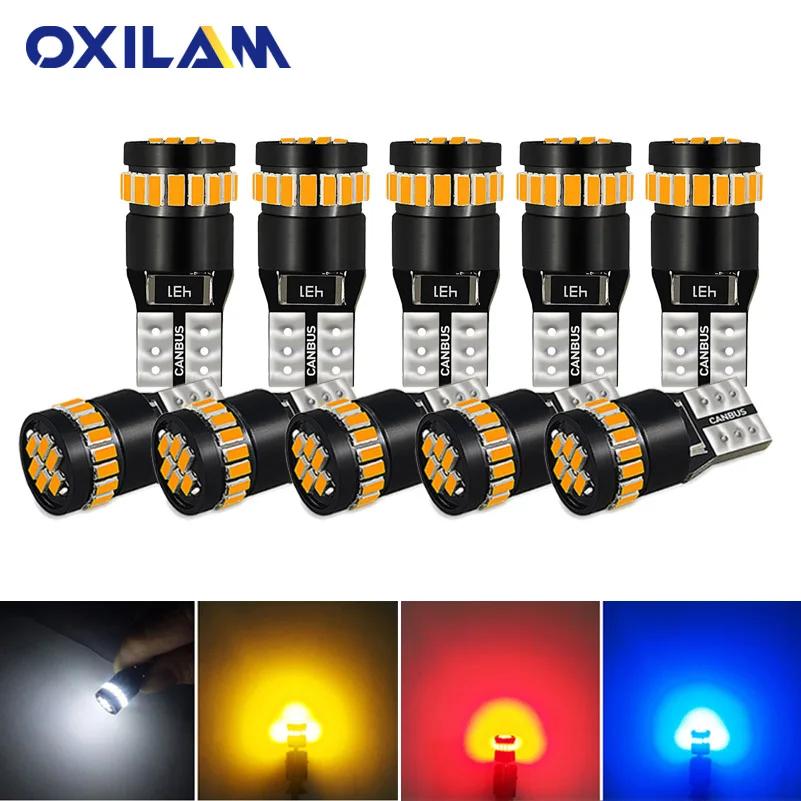 OXILAM ڵ ׸  194 168 ,  , T10 LED Canbus W5W LED , 3014 24SMD, ȭƮ, , ο, 10 
